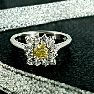 Yellow Diamond Ring